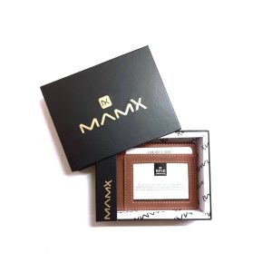 RFID Protected Slim Card Holder Wallet - Brown